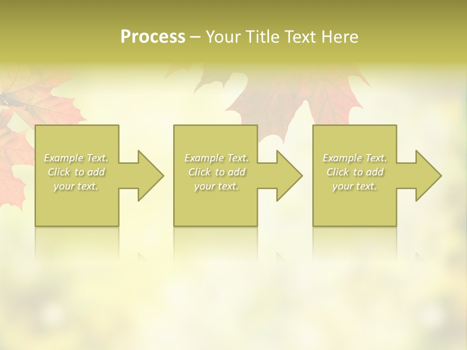 Natural Border Cover PowerPoint Template