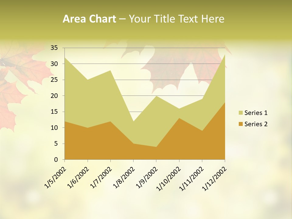 Natural Border Cover PowerPoint Template