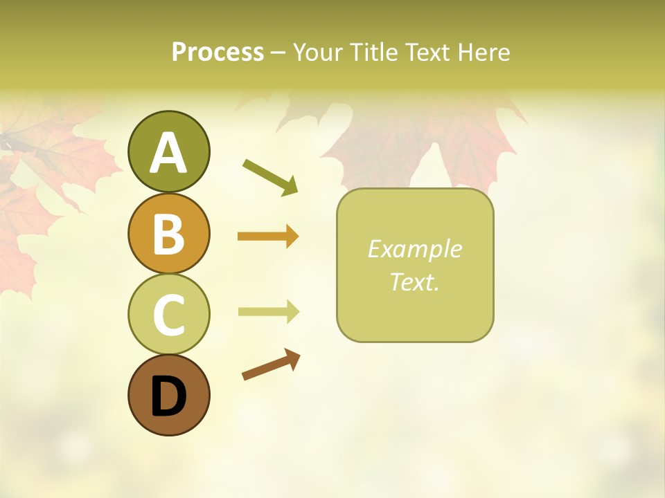 Natural Border Cover PowerPoint Template