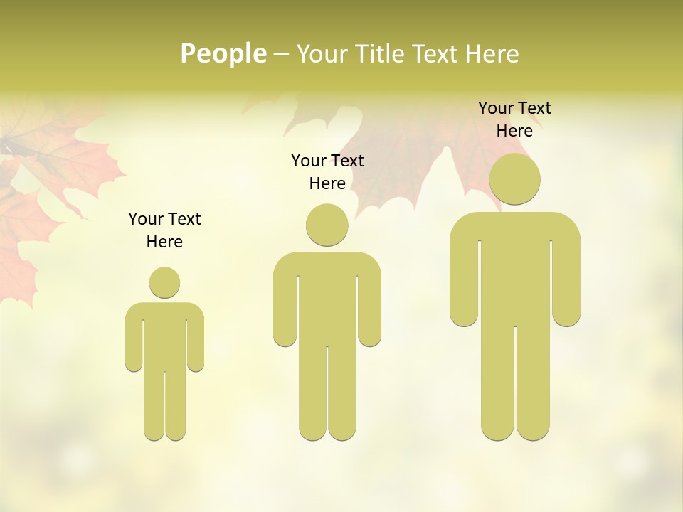 Natural Border Cover PowerPoint Template