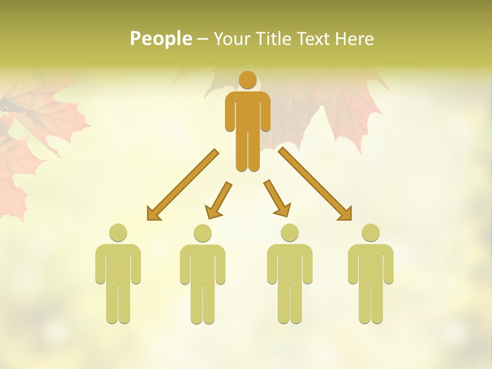 Natural Border Cover PowerPoint Template