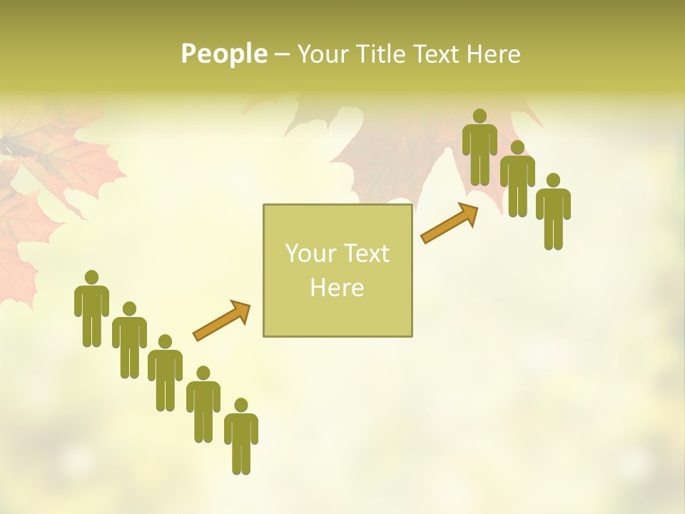 Natural Border Cover PowerPoint Template