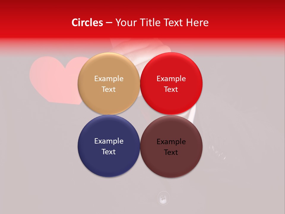 Gray Amour Day PowerPoint Template