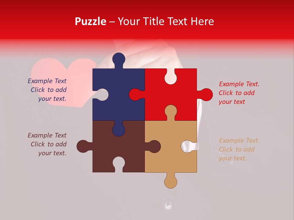 Gray Amour Day PowerPoint Template