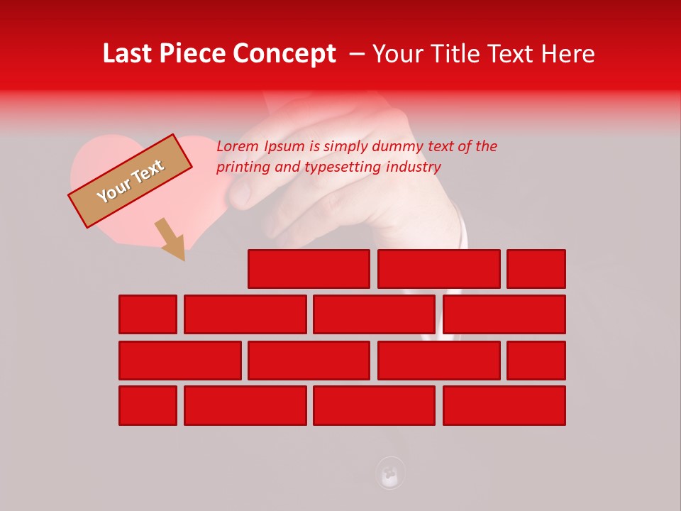 Gray Amour Day PowerPoint Template