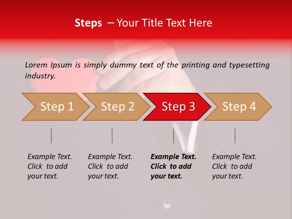 Gray Amour Day PowerPoint Template