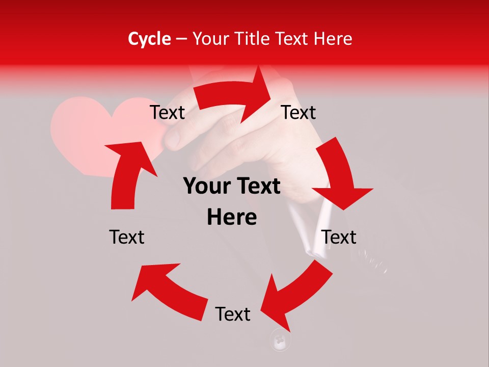 Gray Amour Day PowerPoint Template