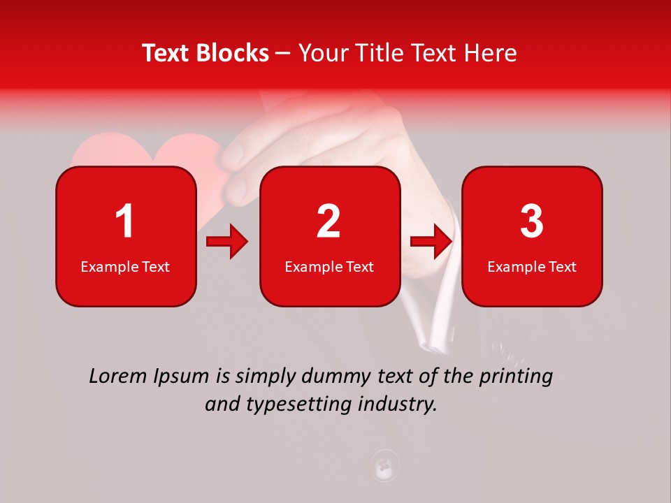 Gray Amour Day PowerPoint Template