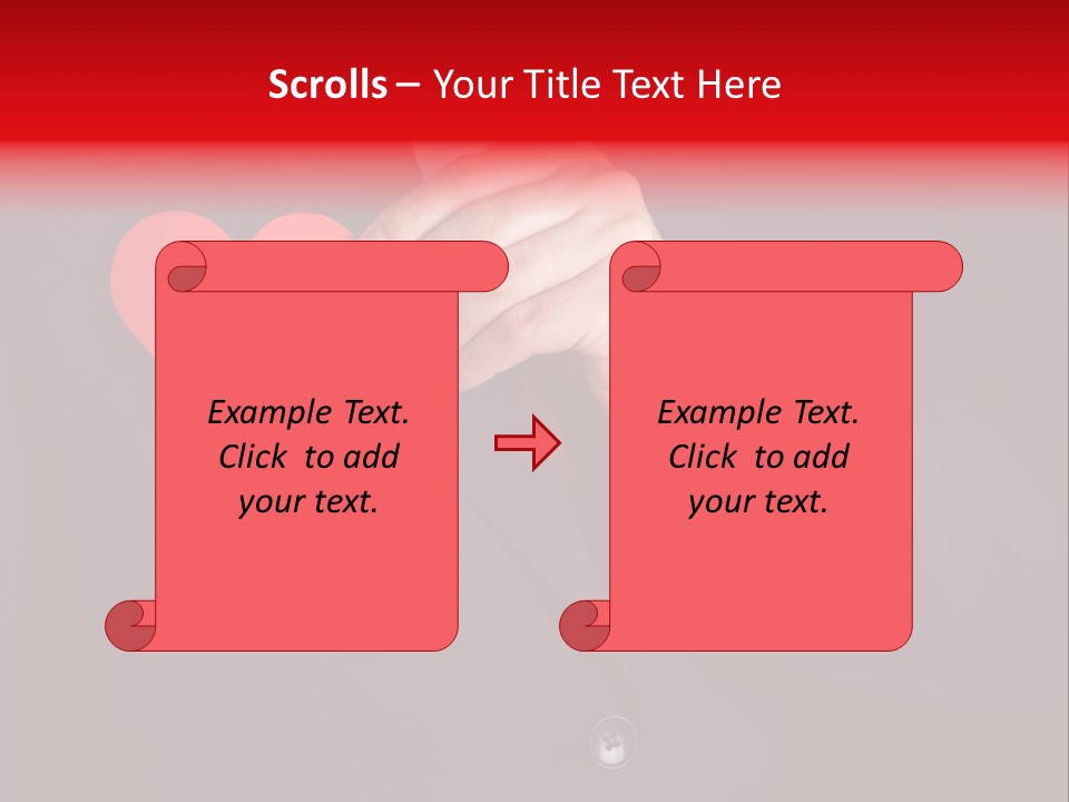 Gray Amour Day PowerPoint Template