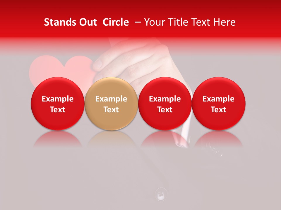 Gray Amour Day PowerPoint Template