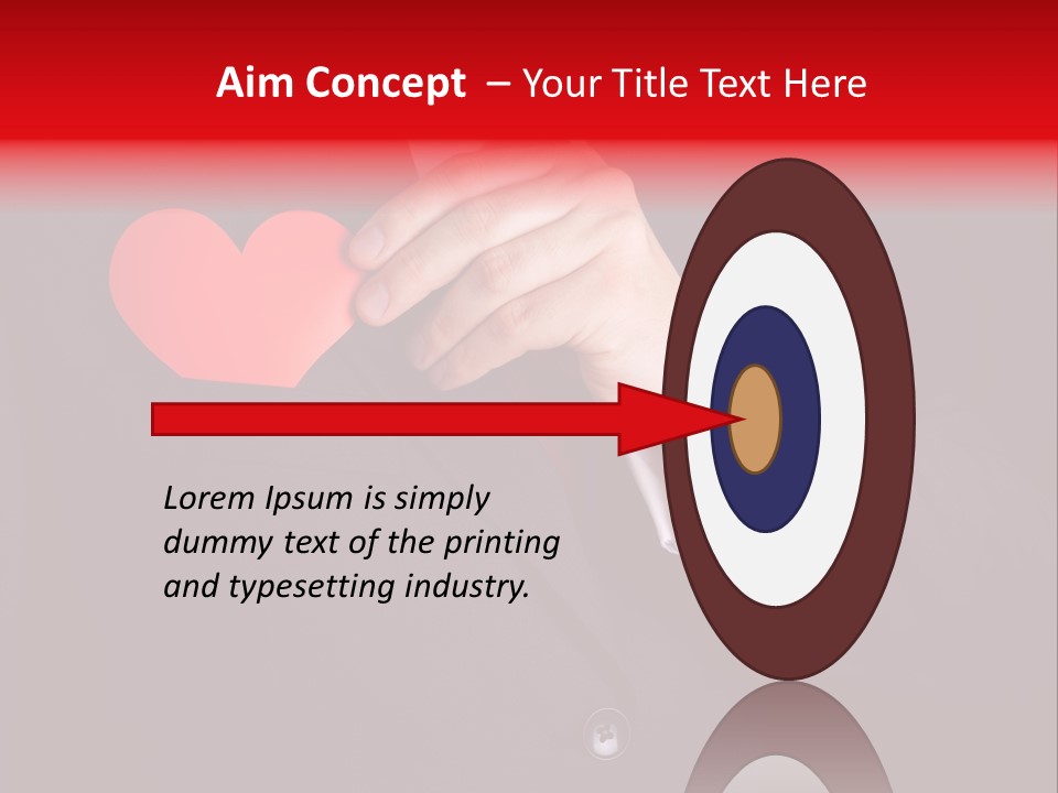 Gray Amour Day PowerPoint Template