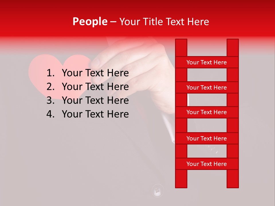 Gray Amour Day PowerPoint Template