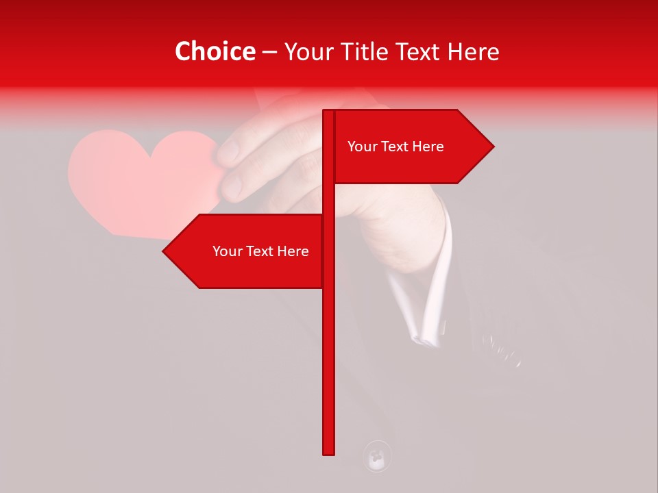 Gray Amour Day PowerPoint Template