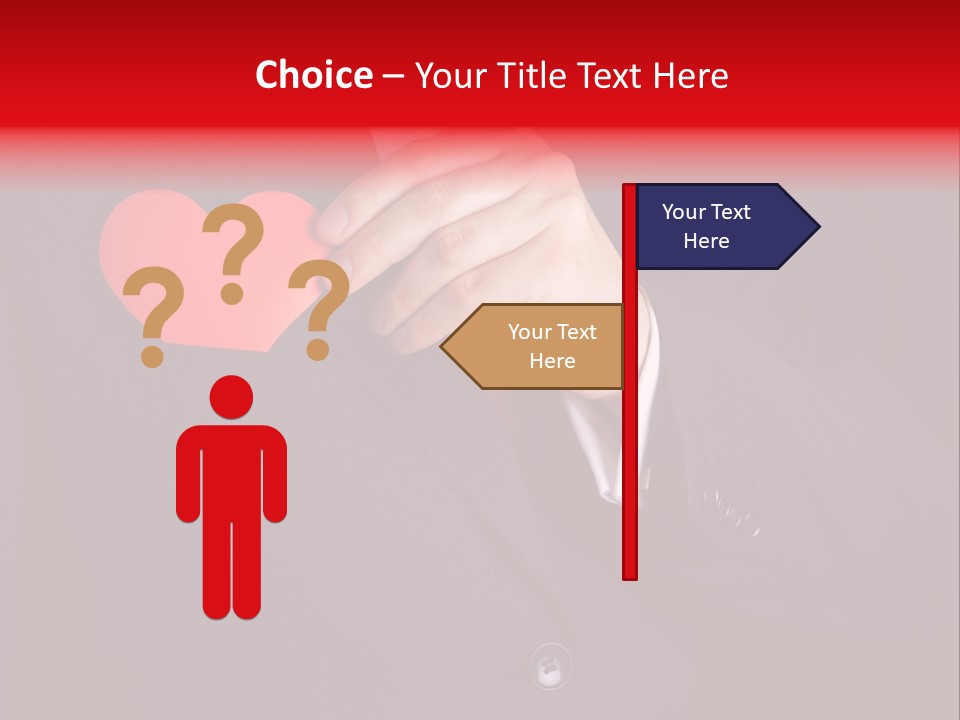 Gray Amour Day PowerPoint Template