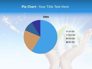 A Person Holding A House In Their Hands PowerPoint Template