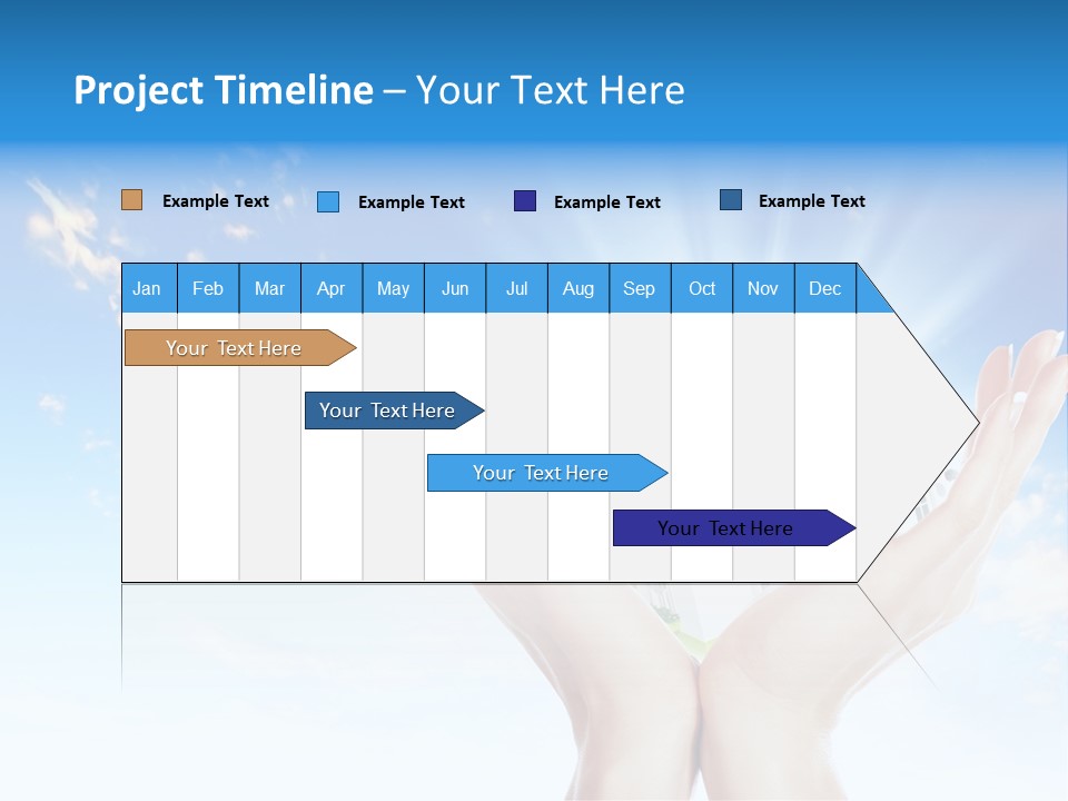 A Person Holding A House In Their Hands PowerPoint Template