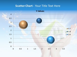 A Person Holding A House In Their Hands PowerPoint Template