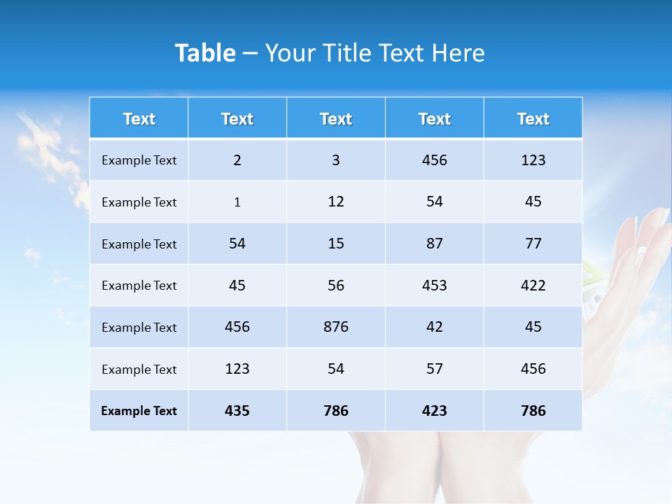 A Person Holding A House In Their Hands PowerPoint Template
