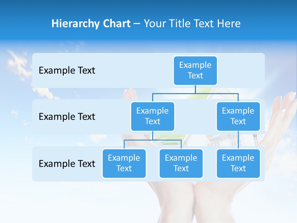A Person Holding A House In Their Hands PowerPoint Template
