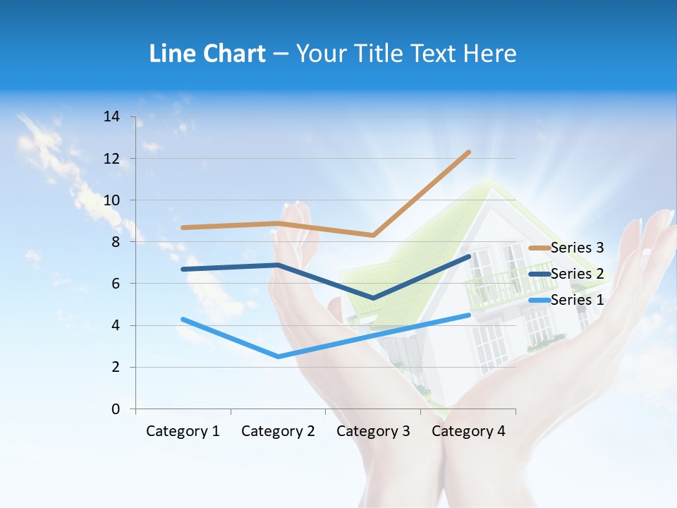 A Person Holding A House In Their Hands PowerPoint Template