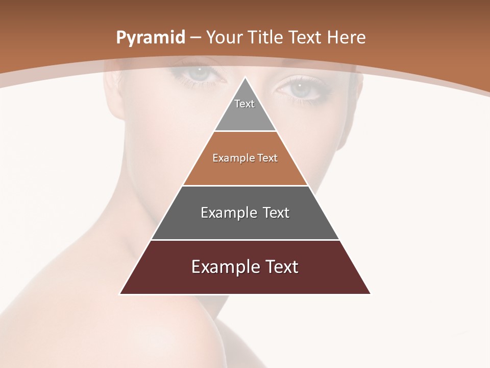 Caucasian Health Woman PowerPoint Template