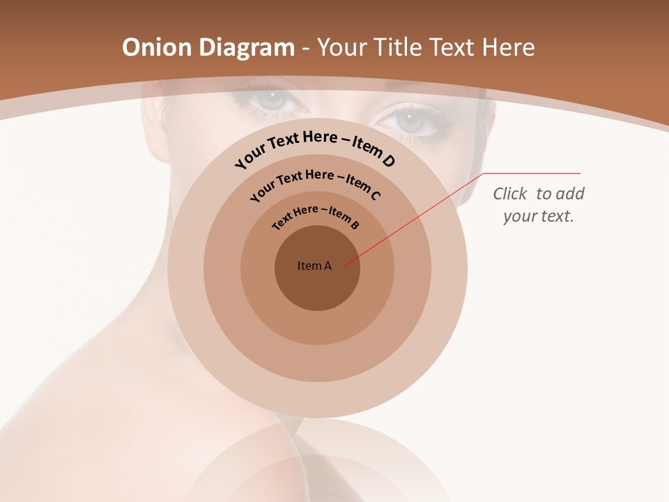 Caucasian Health Woman PowerPoint Template