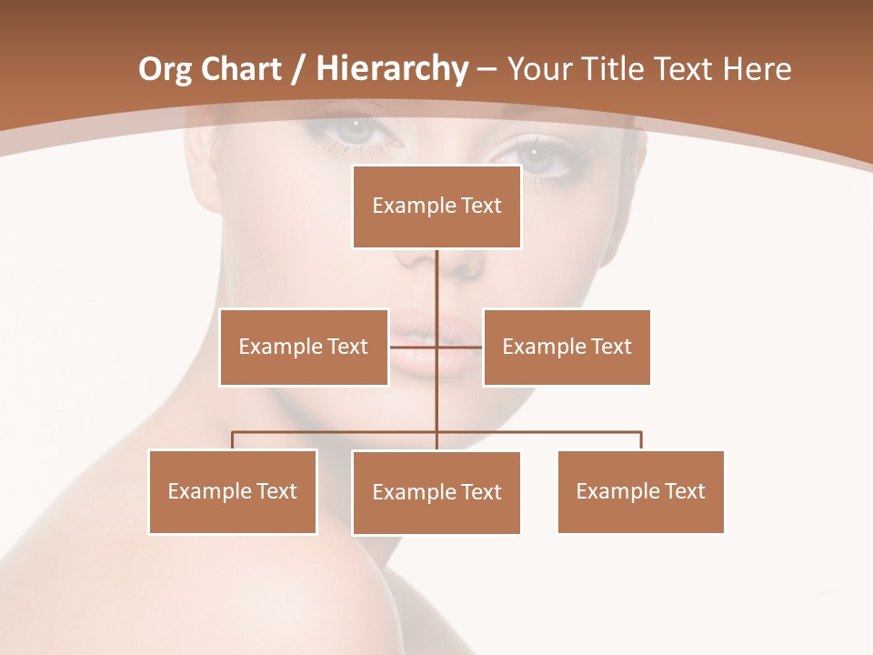 Caucasian Health Woman PowerPoint Template