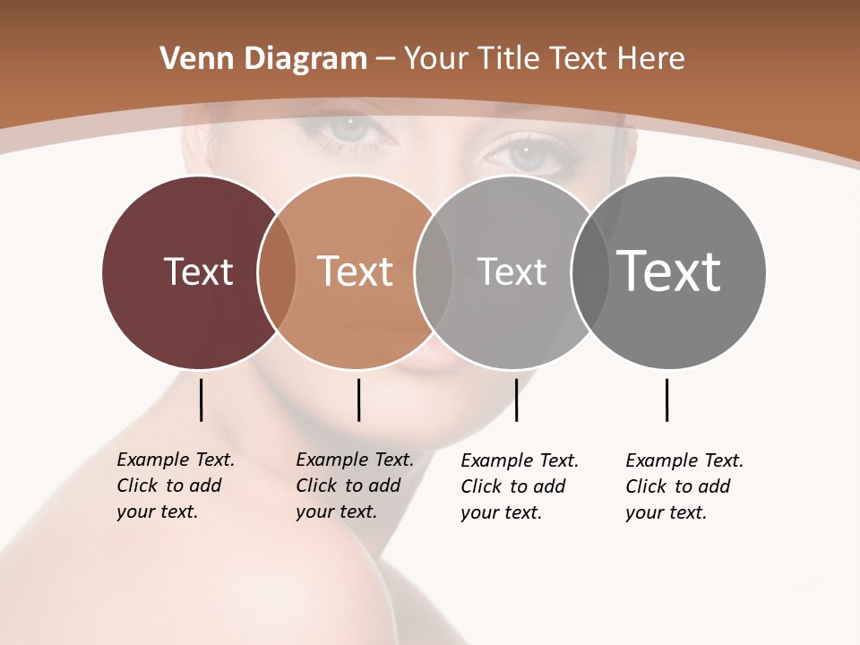 Caucasian Health Woman PowerPoint Template