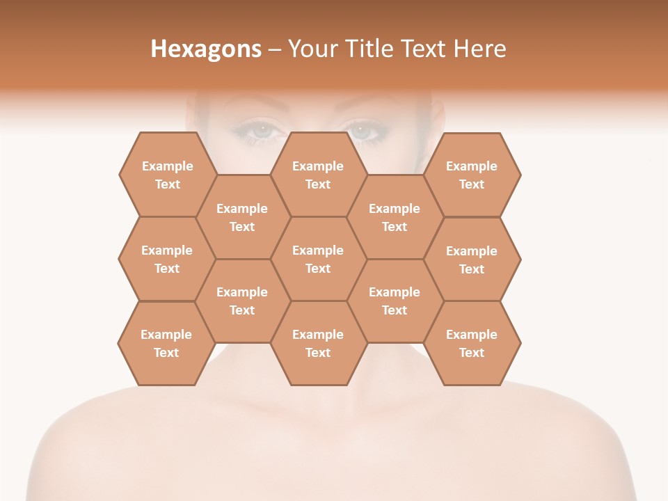 Caucasian Health Woman PowerPoint Template