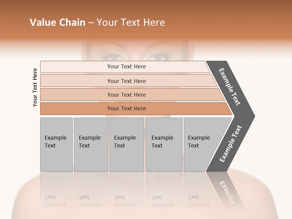 Caucasian Health Woman PowerPoint Template