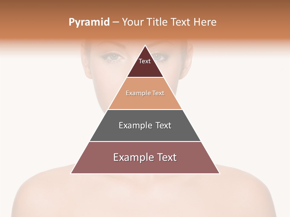 Caucasian Health Woman PowerPoint Template