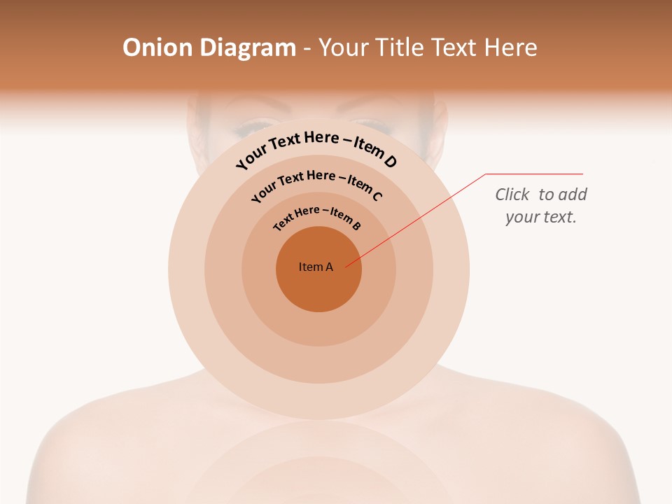Caucasian Health Woman PowerPoint Template