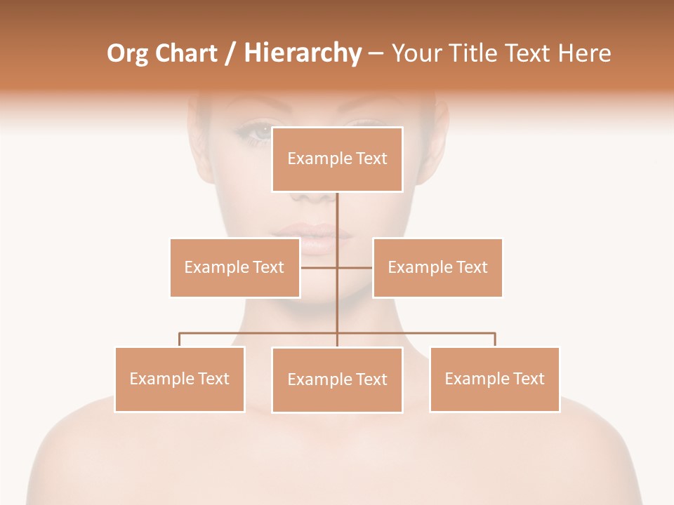Caucasian Health Woman PowerPoint Template