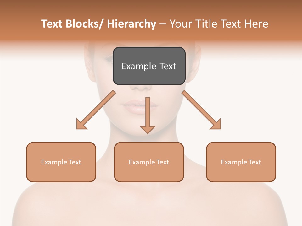 Caucasian Health Woman PowerPoint Template