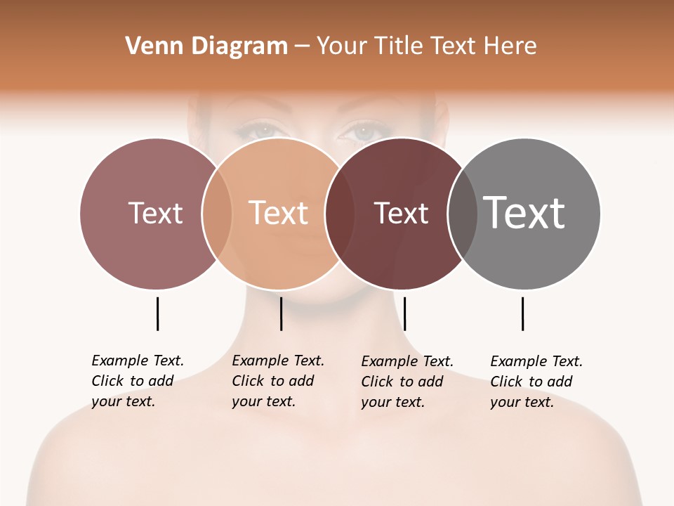 Caucasian Health Woman PowerPoint Template