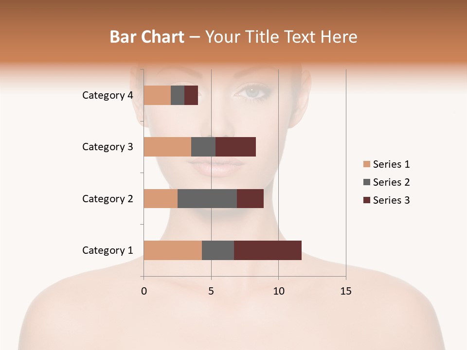 Caucasian Health Woman PowerPoint Template