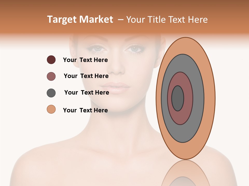 Caucasian Health Woman PowerPoint Template