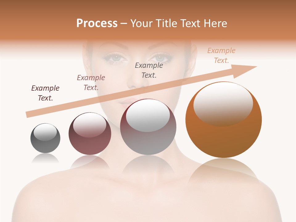 Caucasian Health Woman PowerPoint Template