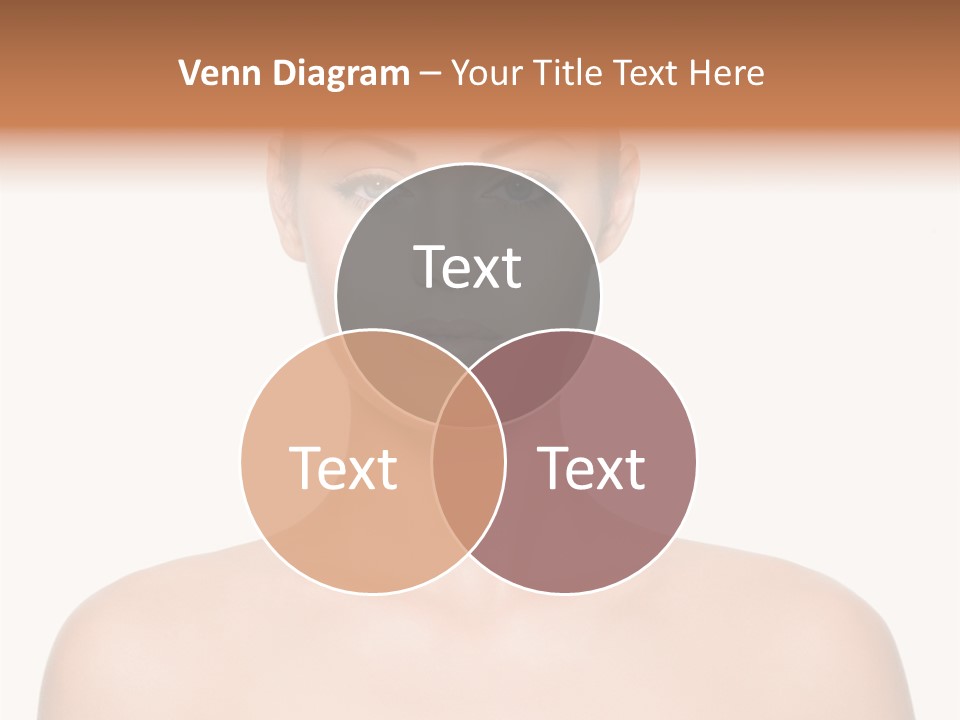 Caucasian Health Woman PowerPoint Template