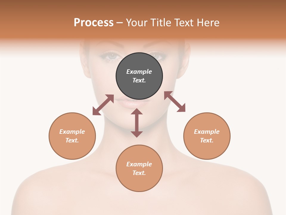 Caucasian Health Woman PowerPoint Template