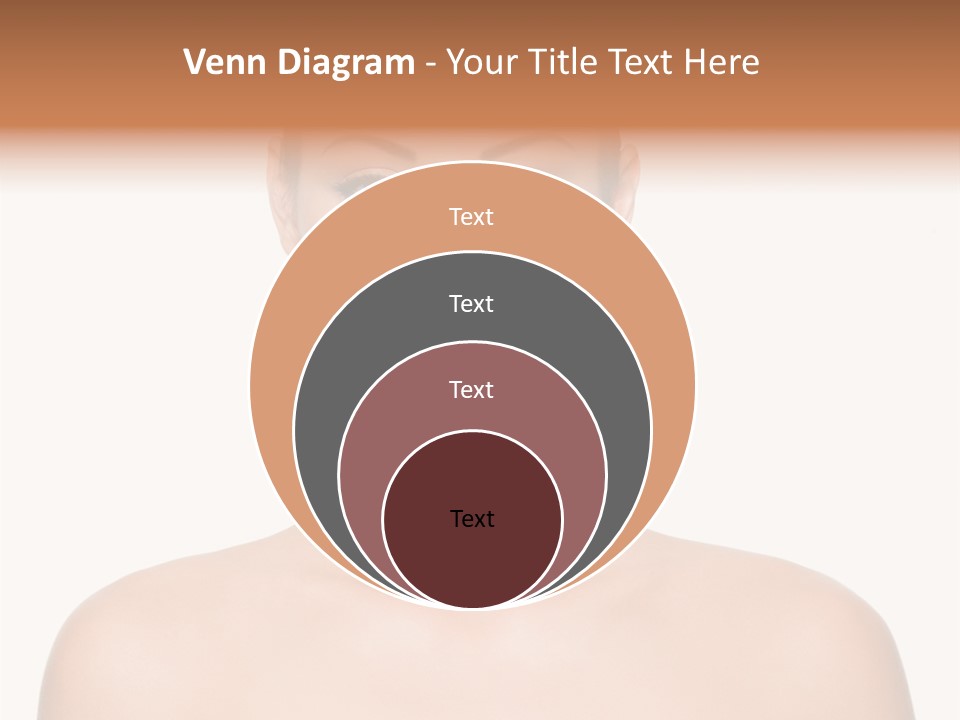 Caucasian Health Woman PowerPoint Template