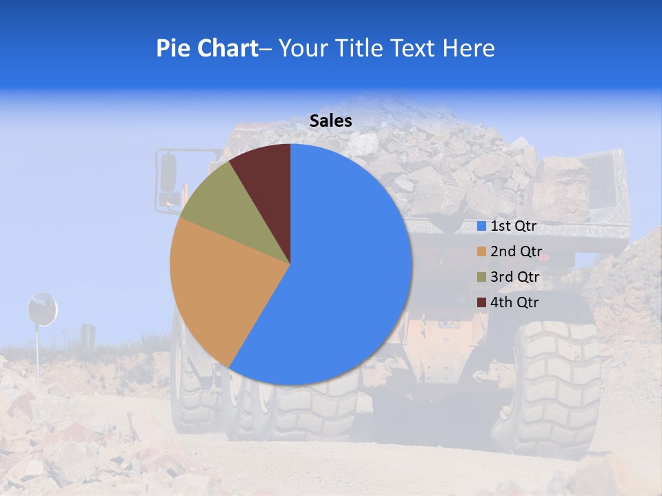 Road Materials Works PowerPoint Template