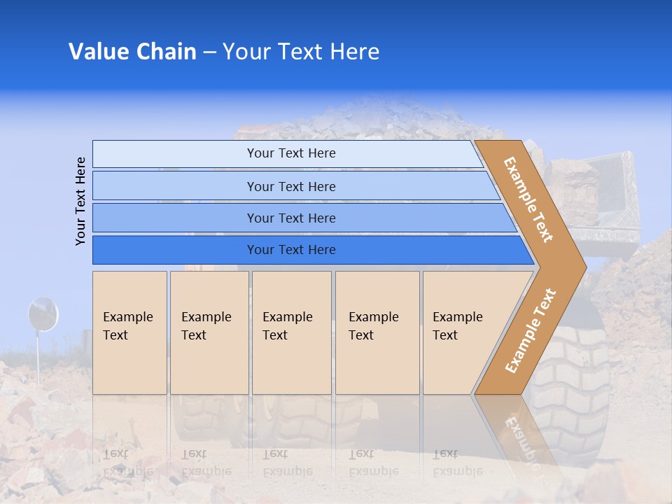 Road Materials Works PowerPoint Template