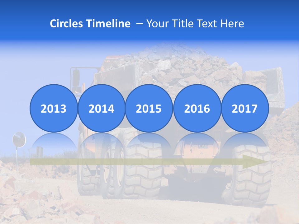 Road Materials Works PowerPoint Template