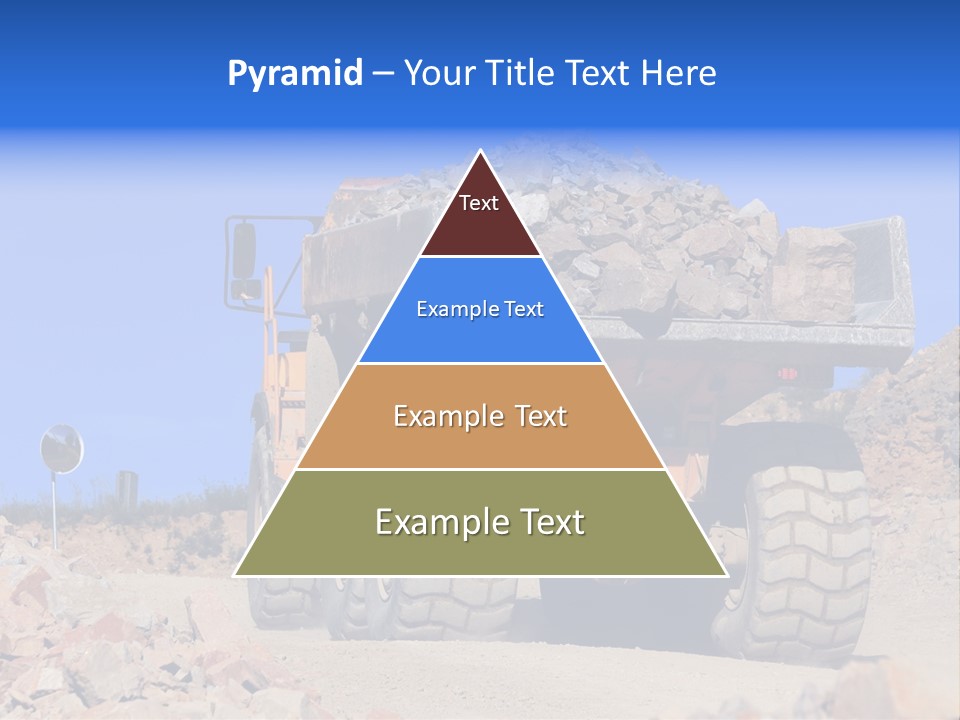 Road Materials Works PowerPoint Template
