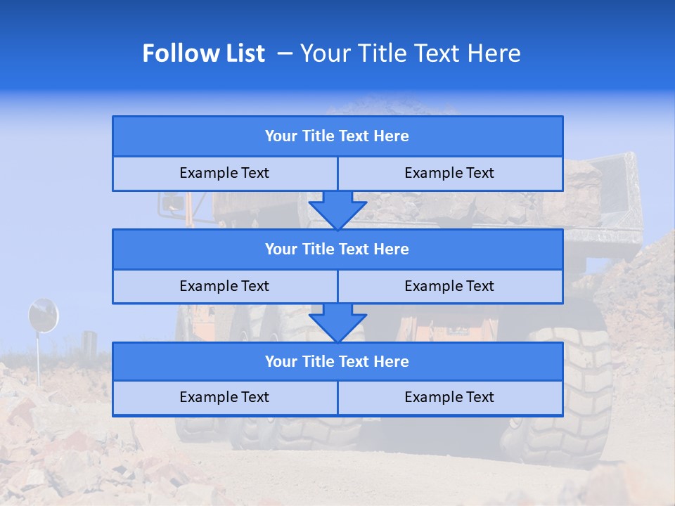 Road Materials Works PowerPoint Template