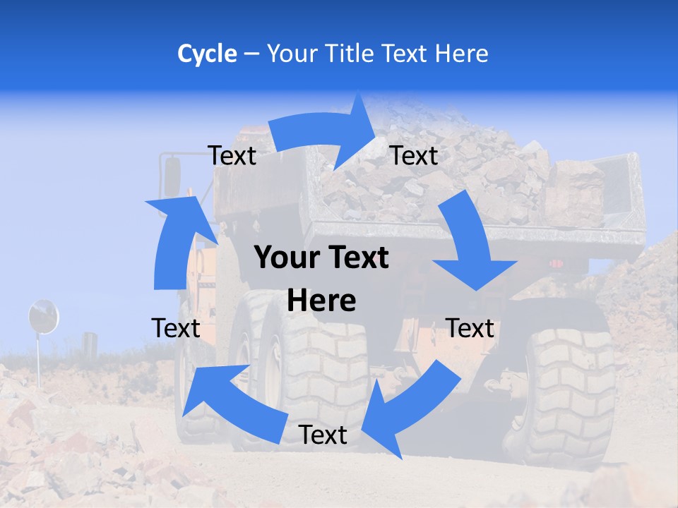 Road Materials Works PowerPoint Template