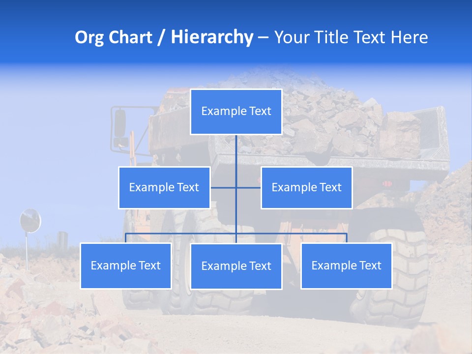 Road Materials Works PowerPoint Template