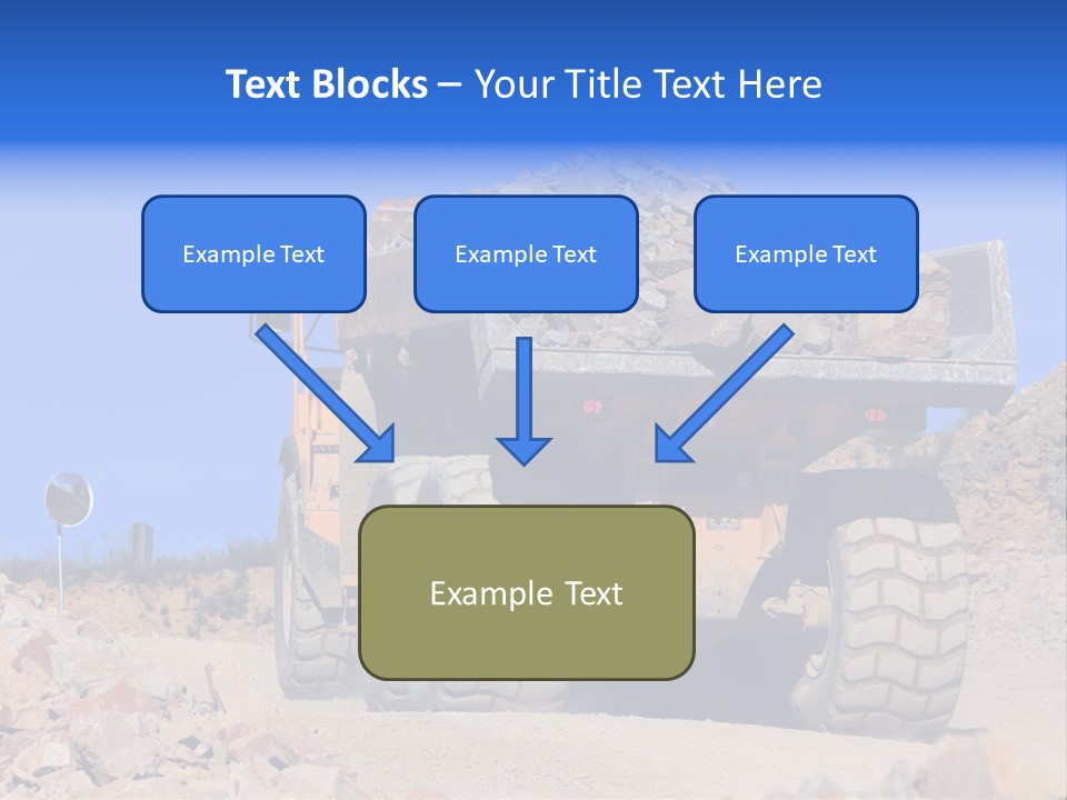 Road Materials Works PowerPoint Template