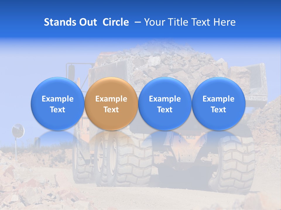 Road Materials Works PowerPoint Template